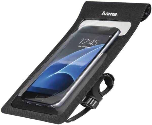 Hama Smartphone-Tasche Slim als Lenkertasche fürs Fahrrad schwarz