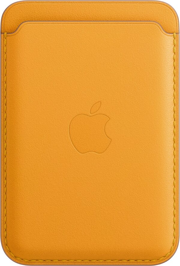 Apple Leder Wallet mit MagSafe california poppy