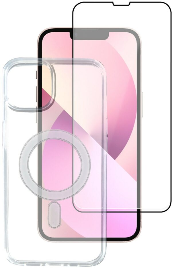 4smarts 360° Protection Set Magsafe für iPhone 13 mini transparent