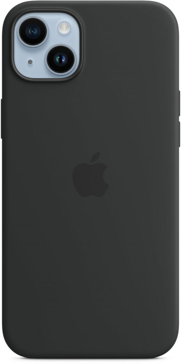 Apple Silikon Case mit MagSafe für iPhone 14 Plus mitternacht