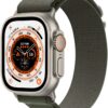 Apple Watch Ultra (49mm) GPS+4G Titan mit Alpine Loop Armband (M) grün