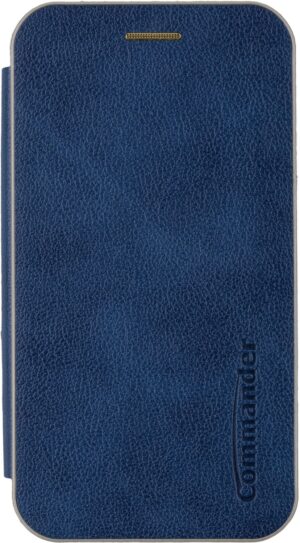 Commander Book Case DELUXE CURVE für Samsung S22 Elegant Royal Blue