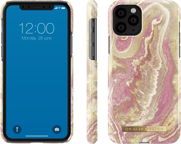 iDeal of Sweden Fashion Case für iPhone 11 Pro gold blush marble