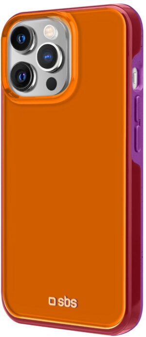 sbs Splash Cover für iPhone 13 Pro orange