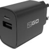 2Go USB/USB Type-C Ladegerät (20W) schwarz