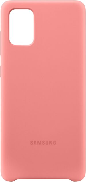 Samsung Silicone Cover für Galaxy A71 pink