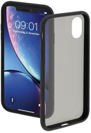 Hama Cover Invisible für iPhone XR schwarz/transparent