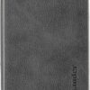 Commander CURVE Book Case DELUXE für Samsung S22 Ultra Elegant Royal Dark Gray