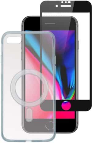 4smarts UltiMAG X-Pro Full 360° Protection für iPhone SE (2020/2022) transparent