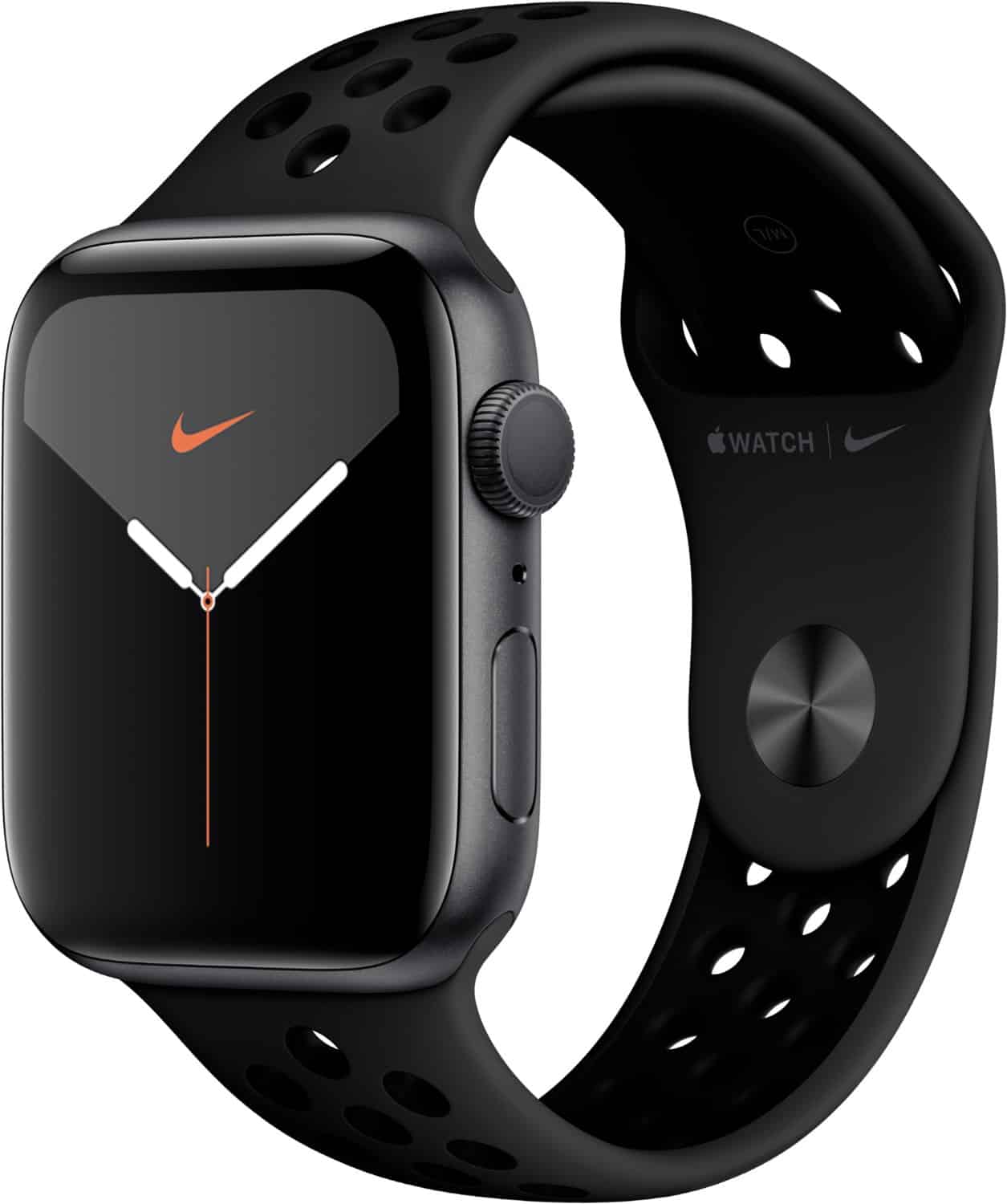 Apple Watch Nike (44mm) GPS mit Nike Sportarmband spacegrau/anthrazit/schwarz