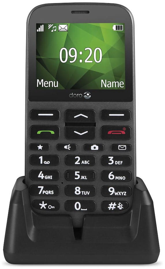 Doro 1370 Tasten Handy graphit