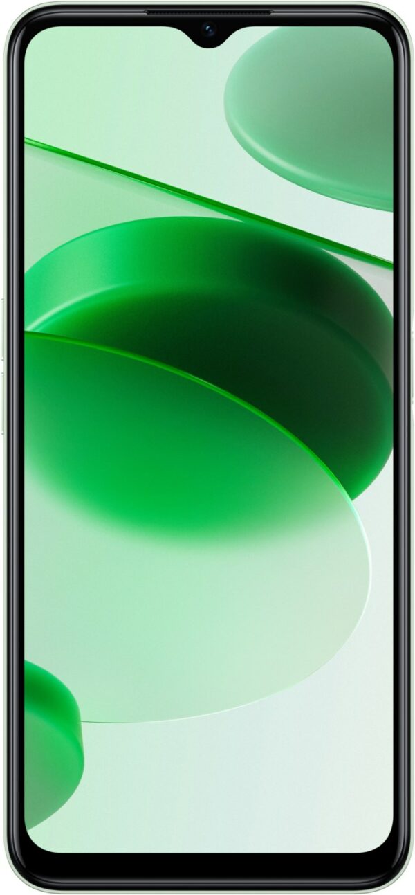 realme C35 (4GB+128GB) Smartphone glowing green