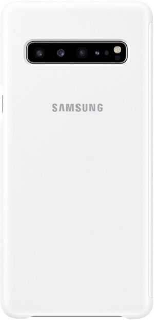 Samsung Clear View Cover für Galaxy S10 5G weiß