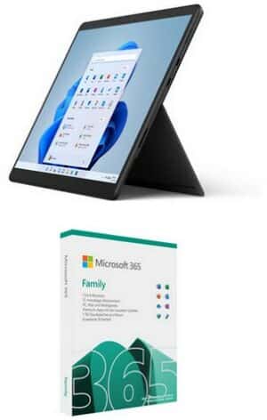 Microsoft Surface Pro 8 (i5/256GB) Tablet graphit inkl. 365 Family FPP
