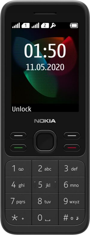 Nokia 150 (2020) Tasten Handy schwarz