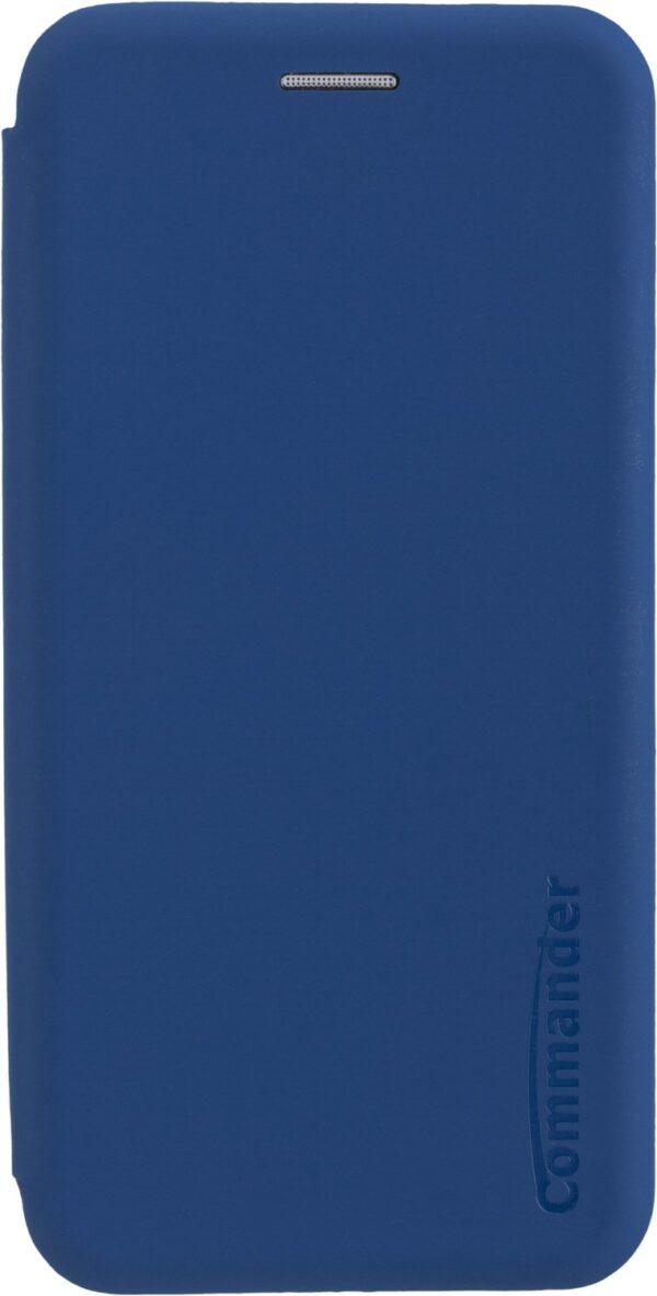 Commander Book Case CURVE Soft Touch für A600 Galaxy A6 maritim blau