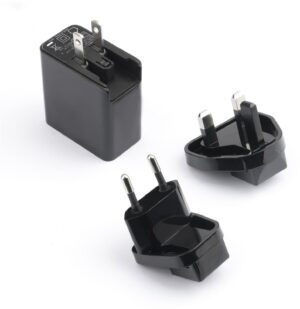 4smarts VoltPlug Reise-Set (18W) schwarz