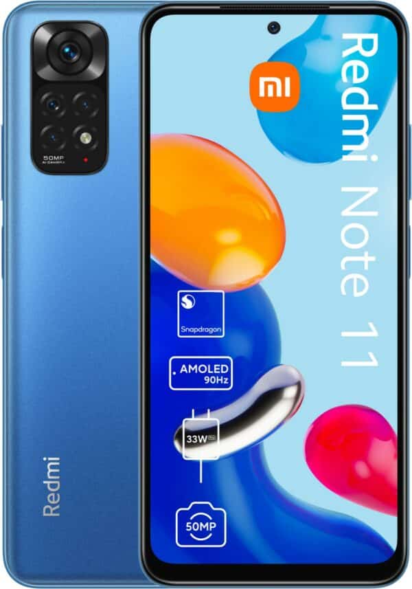 Xiaomi Redmi Note 11 (4GB+128GB) Smartphone twilight blue