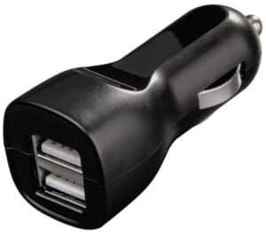 Hama Dual USB KFZ-Ladegerät Auto-Detect schwarz