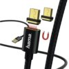 Hama Magnet-Kabel Micro-USB (1m) schwarz