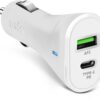 sbs USB/USB Type-C Ladegerät (20W) weiß