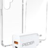 Pedea All-in-One Set für Galaxy A14 transparent/weiß