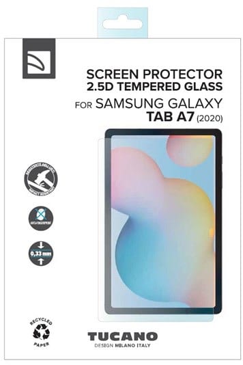 Tucano Displayschutzglas für Galaxy Tab A7 10