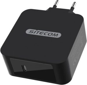 Sitecom CH-016 USB Wall Charger (60W) 1x USB-C PD schwarz