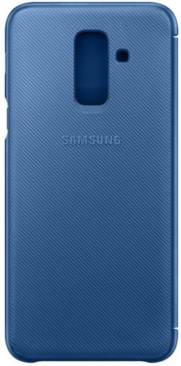 Samsung Wallet Cover für Galaxy A6+ (2018) blau