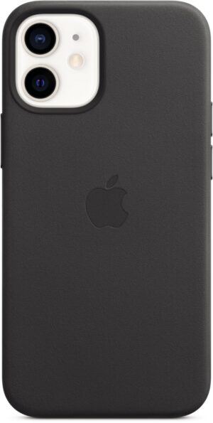 Apple Leder Case mit MagSafe für iPhone 12 mini schwarz