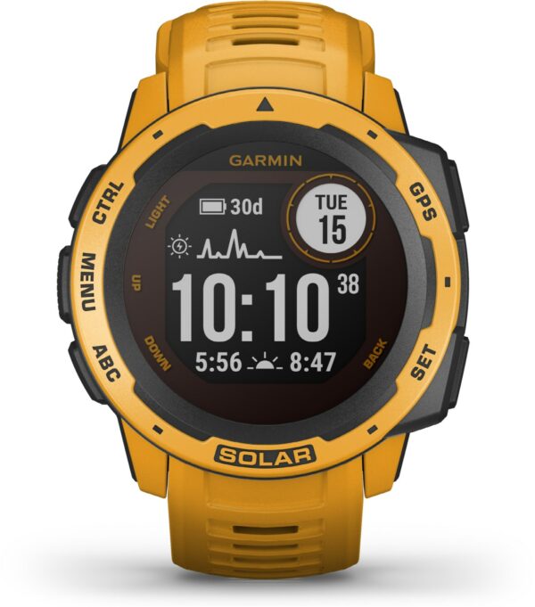 Garmin Instinct Solar Smartwatch gelb