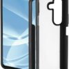 Hama Metallic Frame Cover für Galaxy A14 5G Transparent/Schwarz