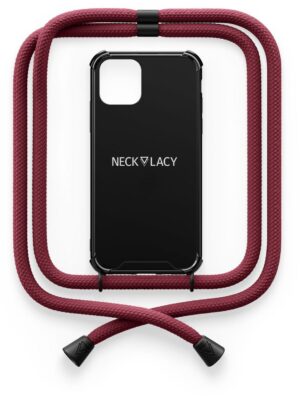 Necklacy Necklace Case für iPhone 12/12 Pro Black Berry