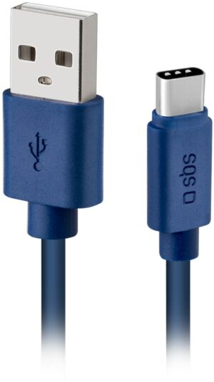 sbs Polo USB > USB Type-C Kabel (1m) blau