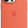 Apple Silikon Case mit MagSafe für iPhone 13 Pro nektarine