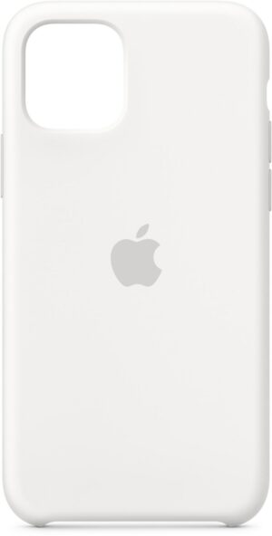 Apple Silikon Case für iPhone 11 Pro weiß