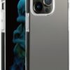 Vivanco Rock Solid Cover für iPhone 14 Pro Max transparent/schwarz