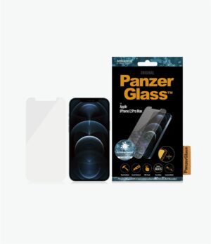 PanzerGlass Displayschutz St.Fit Antibakteriell für iPhone 12 Pro Max