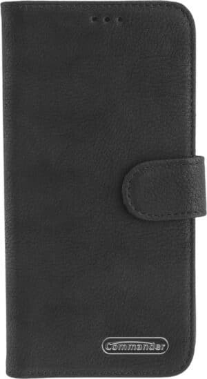Commander Book Case Elite Handy-Klapptasche für Galaxy A21s schwarz