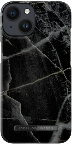 iDeal of Sweden Fashion Case für iPhone 13/14 Black Thunder Marble