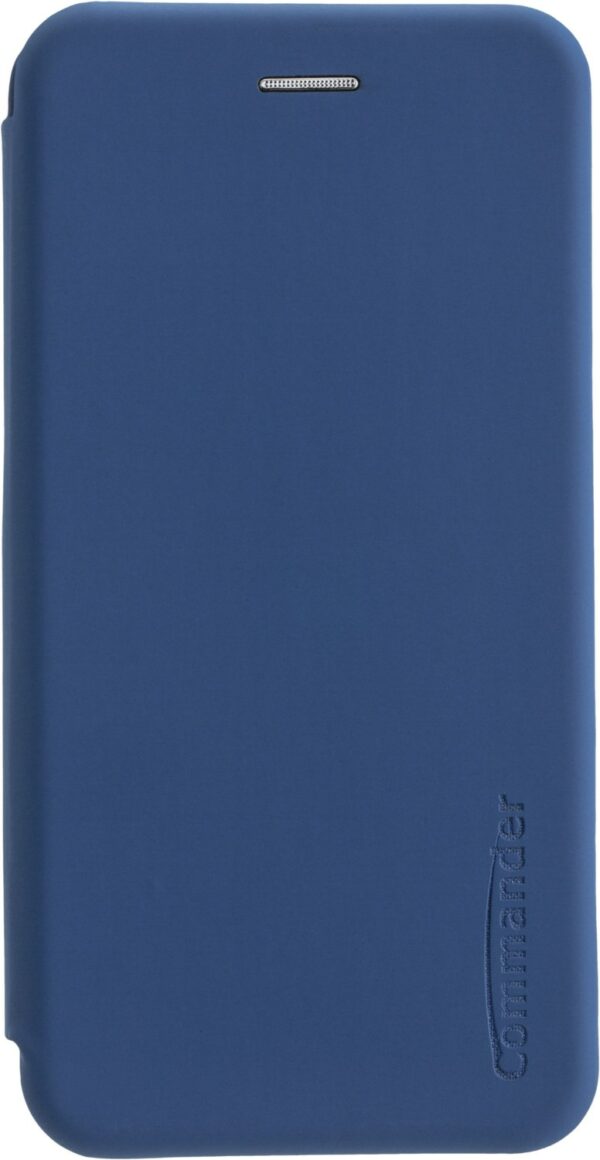 Commander Book Case CURVE Soft Touch für Galaxy S10+ maritim blue