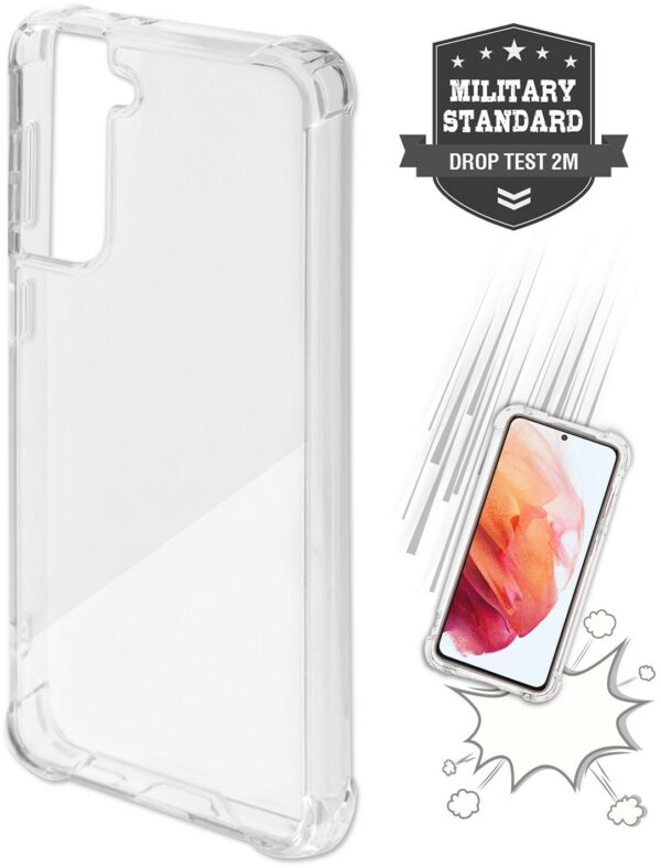 4smarts Ibiza Hybrid Case für Galaxy S21+ 5G transparent