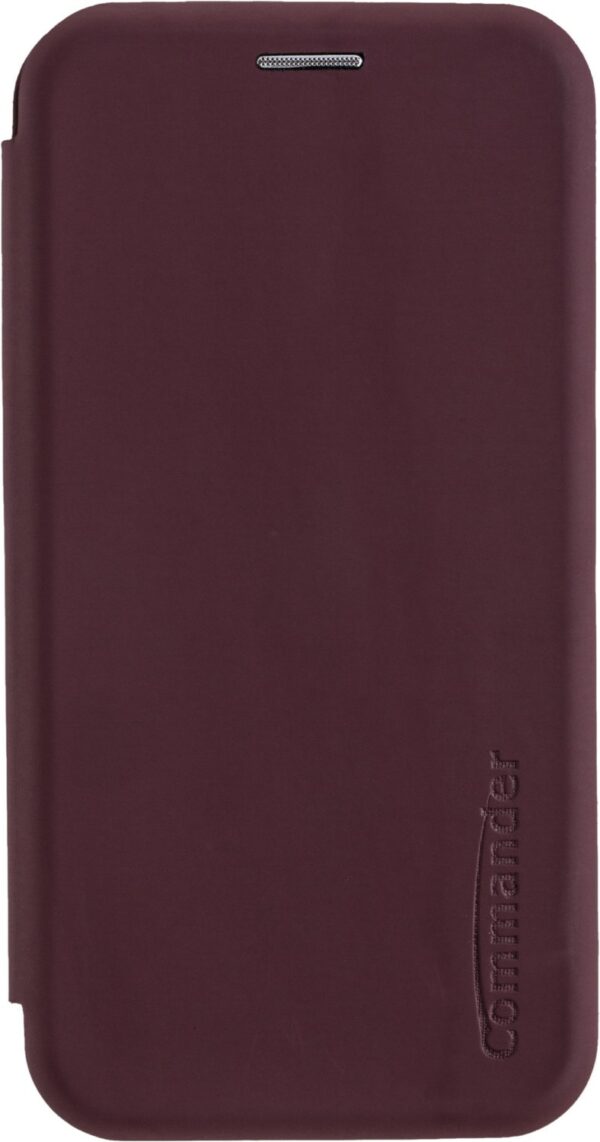 Commander Book Case CURVE Soft Touch für A405 Galaxy A40 bordeaux