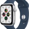 Apple Watch SE (44mm) GPS mit Sportarmband silber/abyssblau