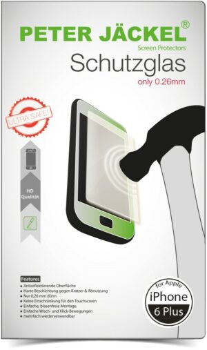Peter Jäckel HD Glass Protector für iPhone 6 Plus