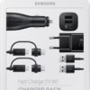 Samsung Charger Pack EP-U3100 Lade-Set schwarz