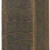 Scutes Deluxe Luca Schutz-/Design-Cover croco antik braun für iPhone 5S