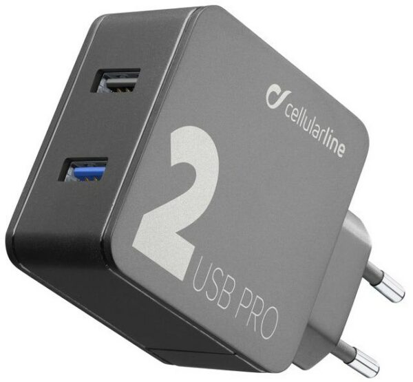 Cellular Line USB-Ladegerät 2-Ports (30W)