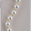 OHLALA! Back Cover PEARLS für iPhone 13 beige