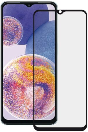 Vivanco 2.5D FullScreen Displayschutzglas für Galaxy A23 transparent